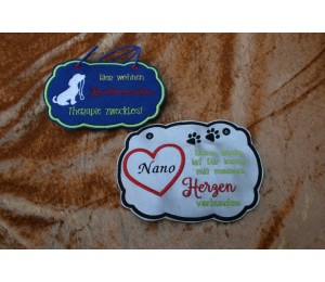 Stickserie - ITH Türschilder Hunde